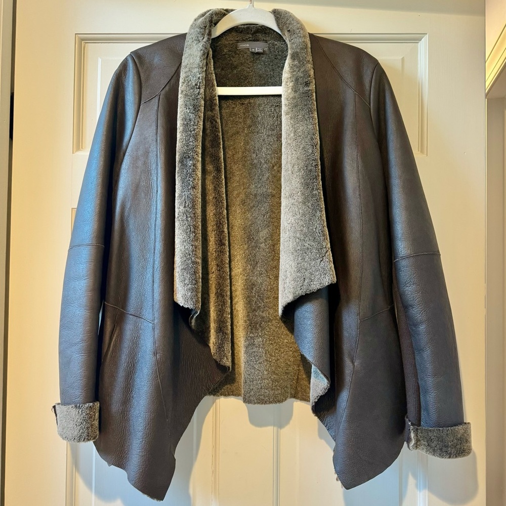 Vince Shearling Lambskin